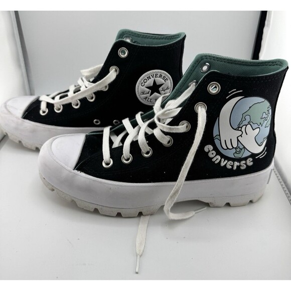 CONVERSE Womens Chuck Taylor All Star High Platform Love Your Mother Size 7.5 US - Picture 2 of 8